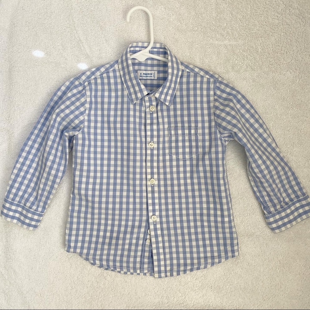 Boys 2T Mayoral Button down